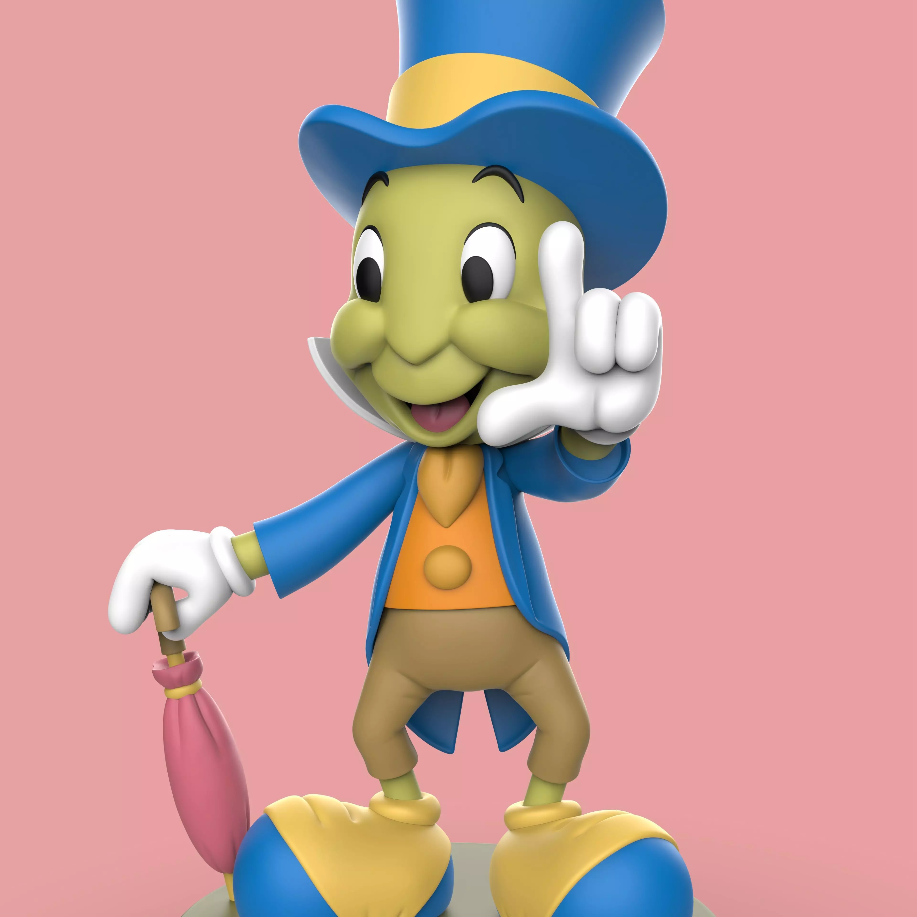 JIMINY CRICKET 3D print model_3
