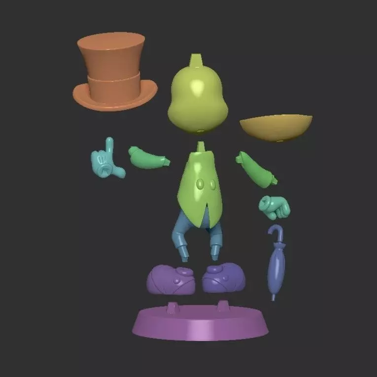 JIMINY CRICKET 3D print model_9