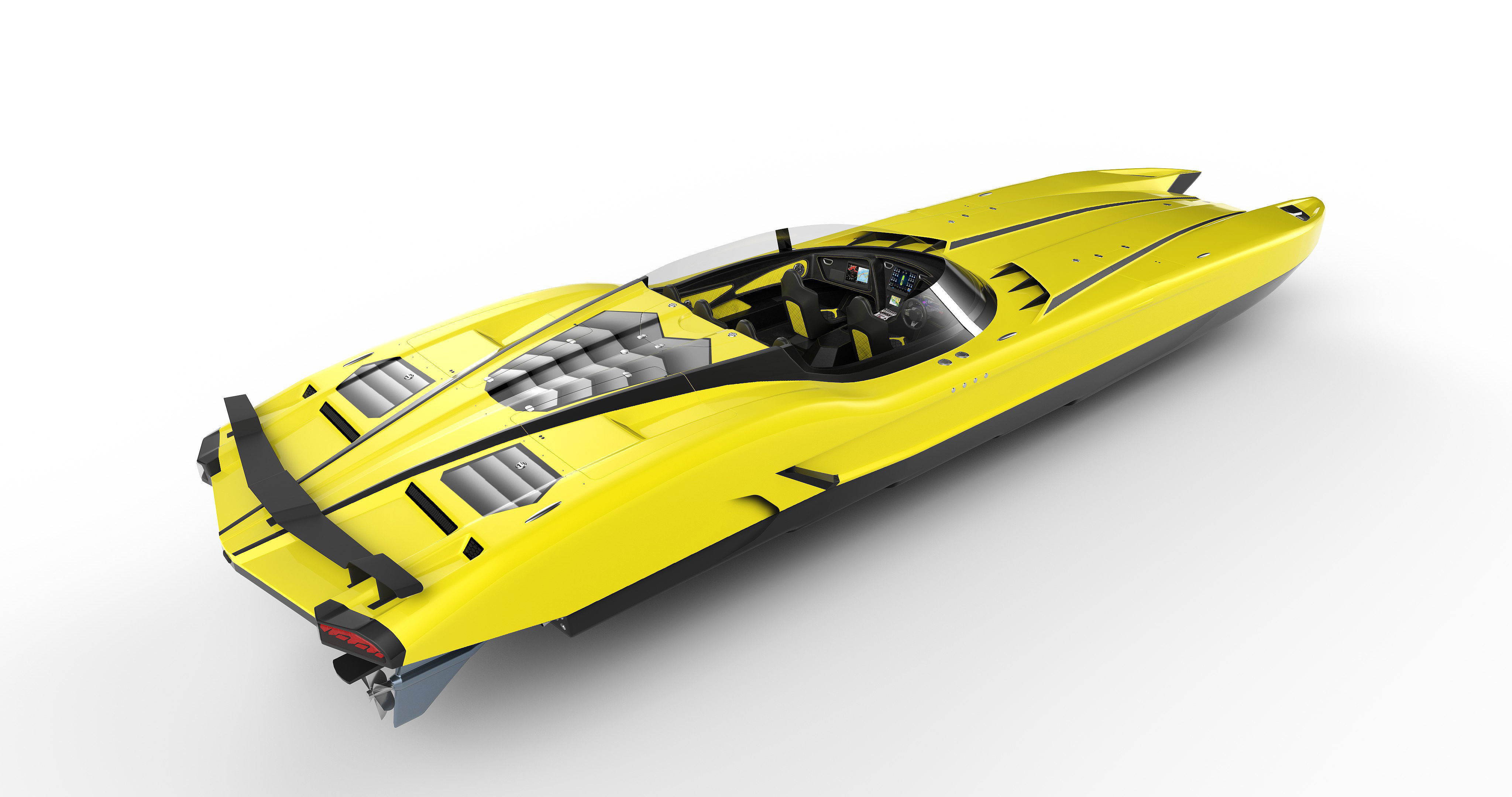 Superveloce speedboat 3D model_3
