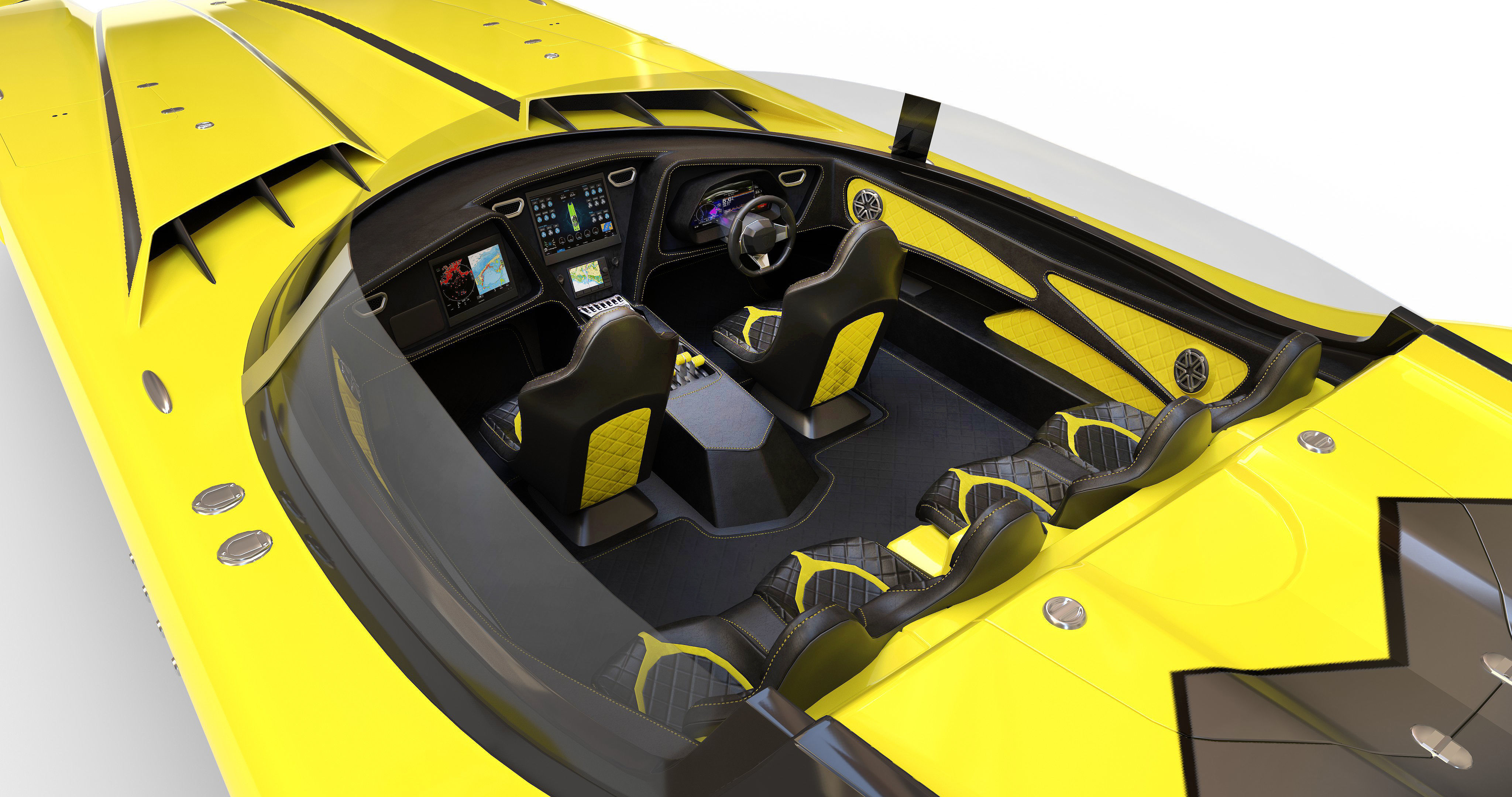 Superveloce speedboat 3D model_5