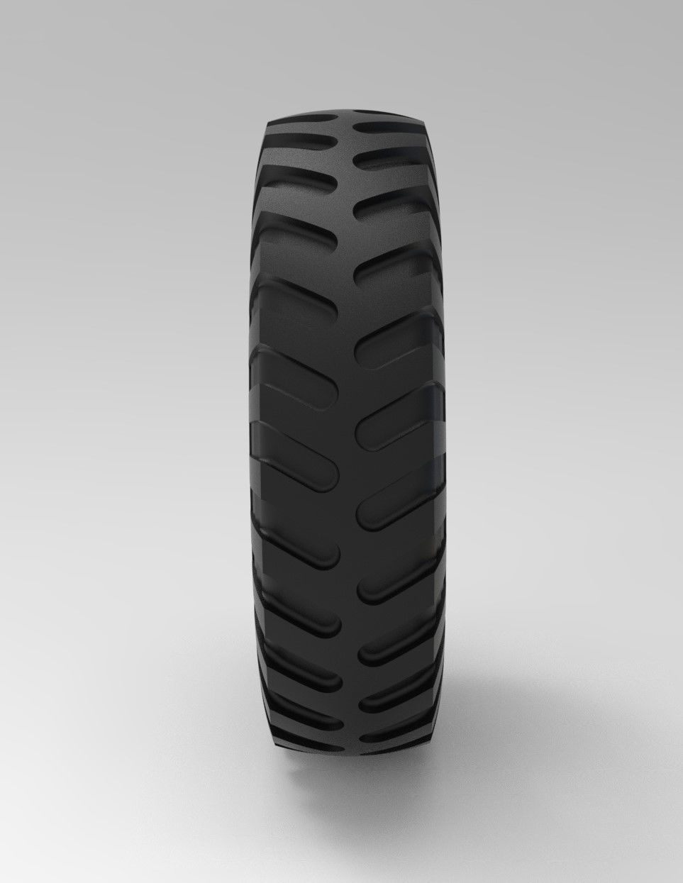 Mold for diecast military truck tire 4 Scale 1 to 10 3D print model_6