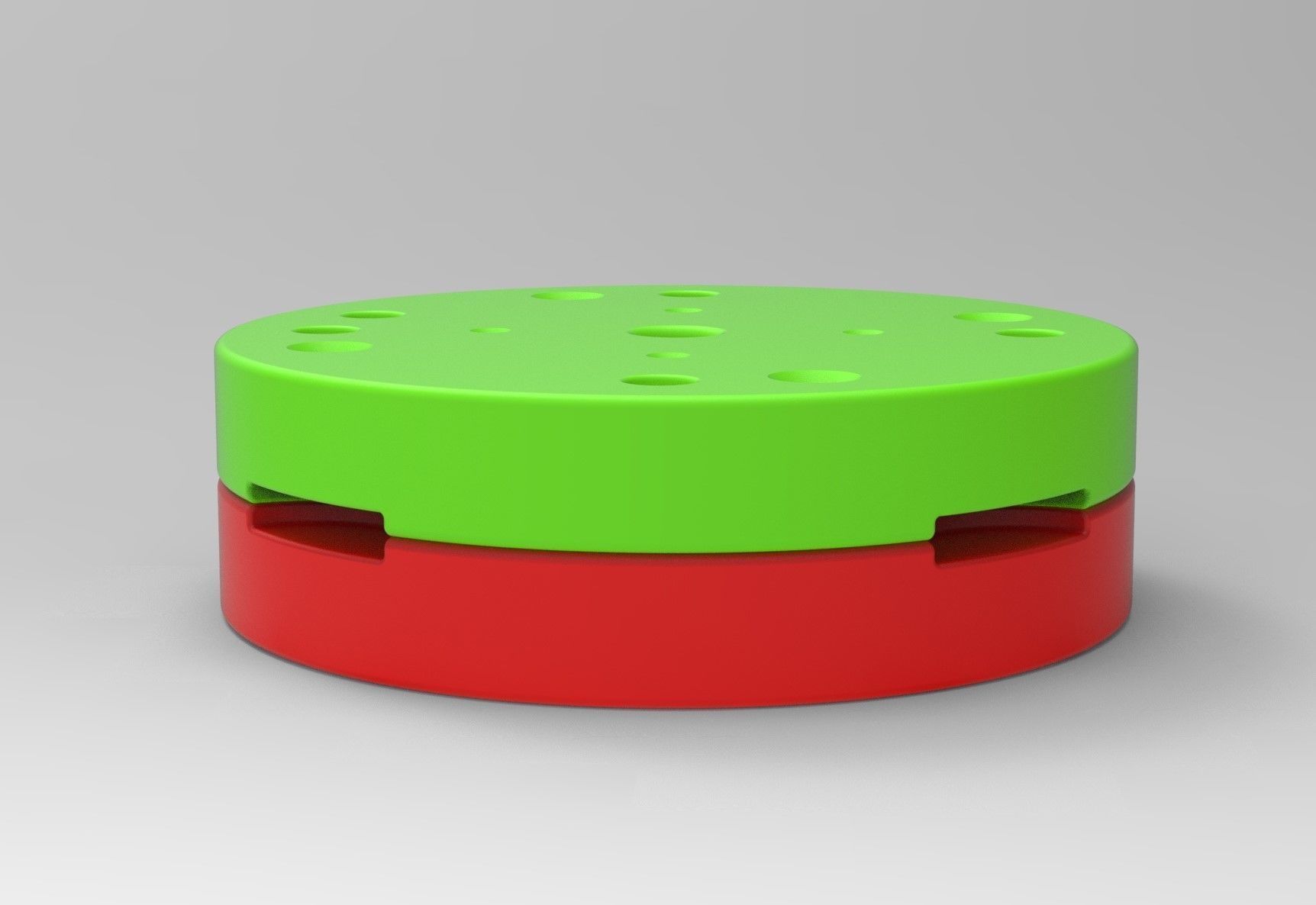 Mold for diecast military truck tire 5 Scale 1 to 25 3D print model_3