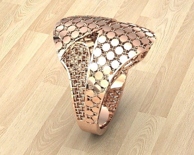 gold ring 3D print model