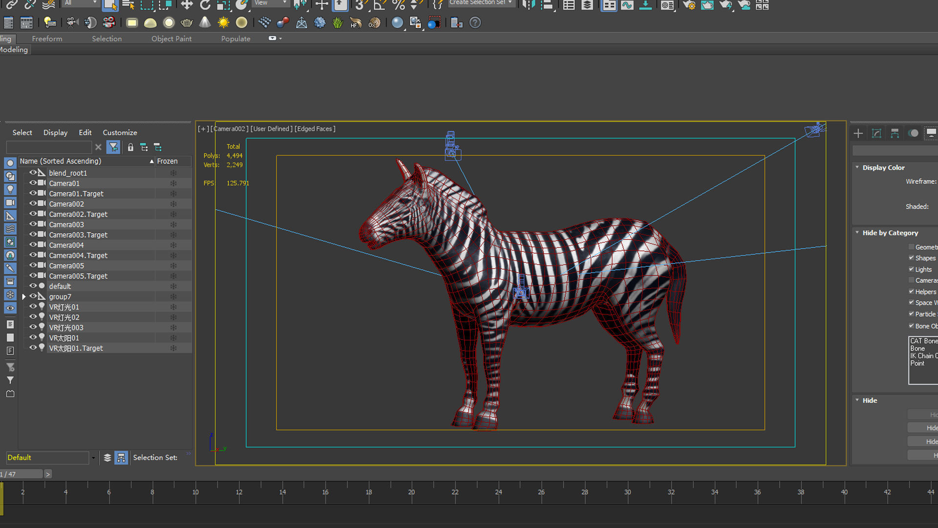 animals animal zebra horse land mammals plains mammal 3D model_5