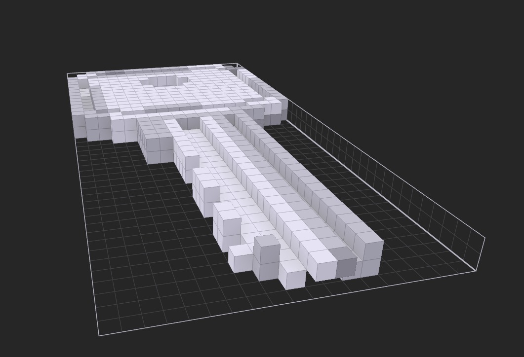 Voxel Key 3D model_20