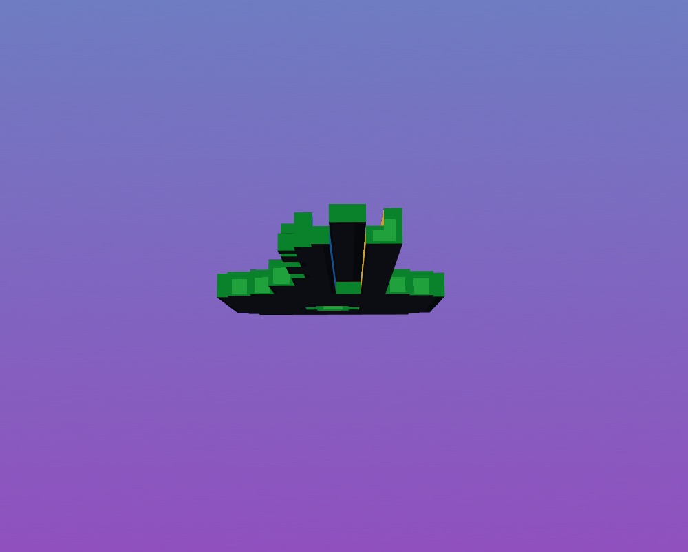 Voxel Key 3D model_13