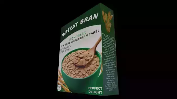 Wheat Bran Cereal - GAME READY PBR