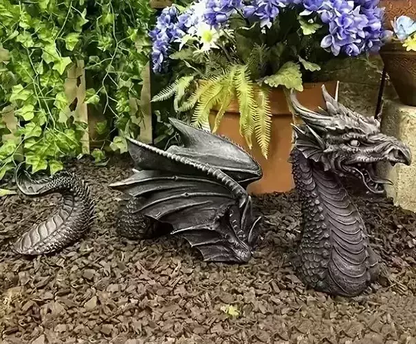 garden dragon 3 parts