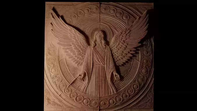 Archangel CNC 3d Print High Relief Sand Casting