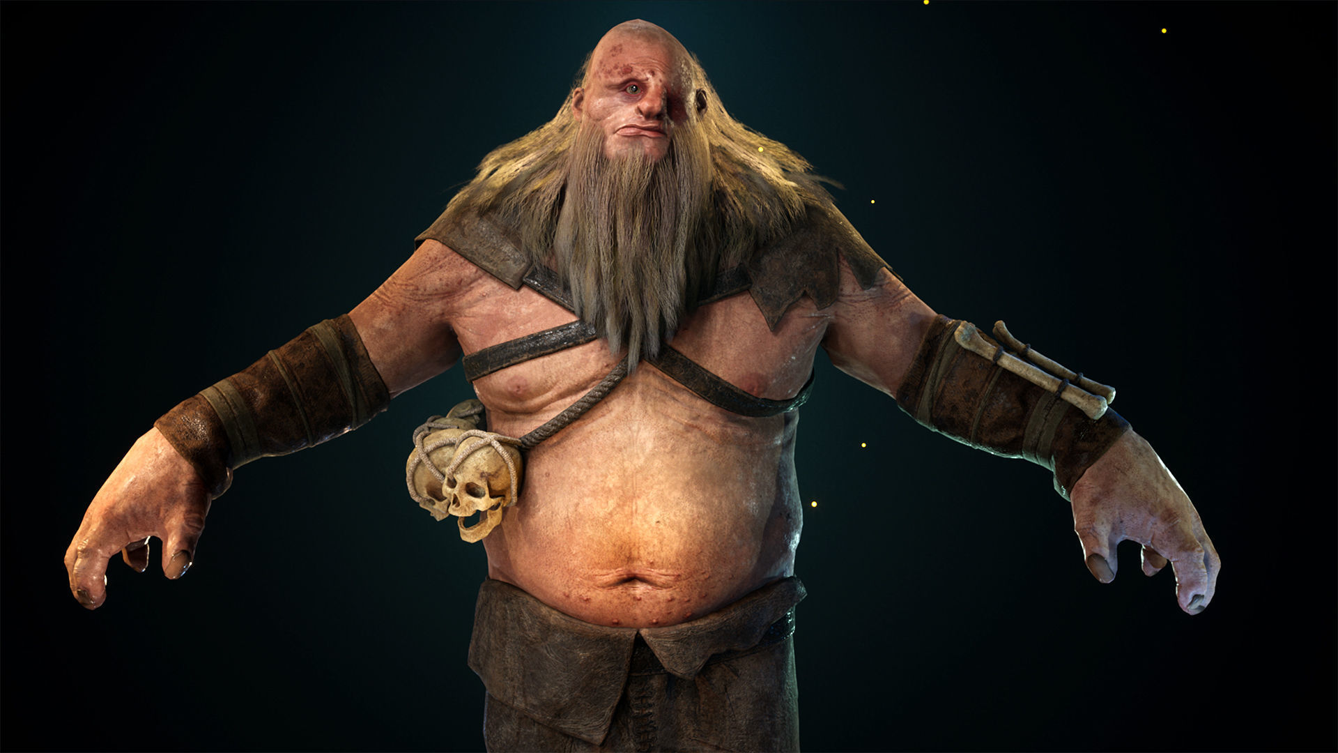 Cyclops Low-poly 3D model_11