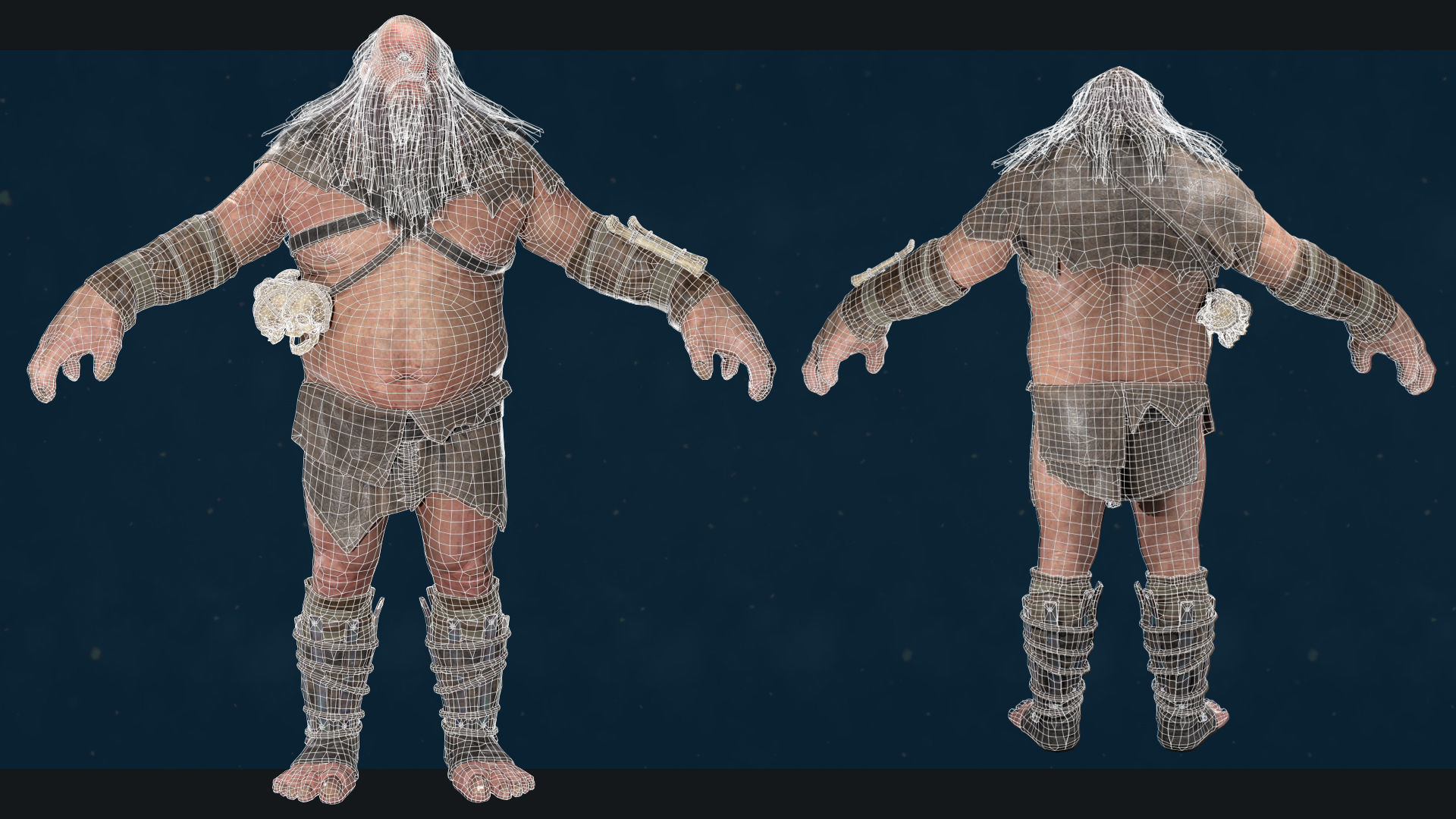 Cyclops Low-poly 3D model_23