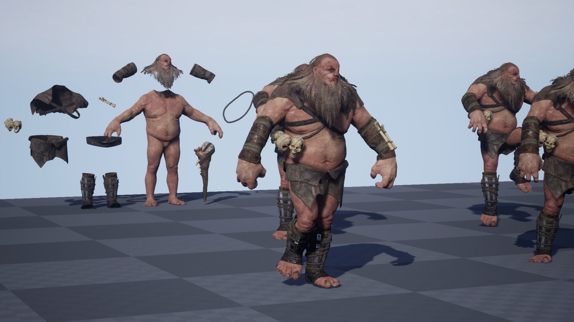 Cyclops Low-poly 3D model_21