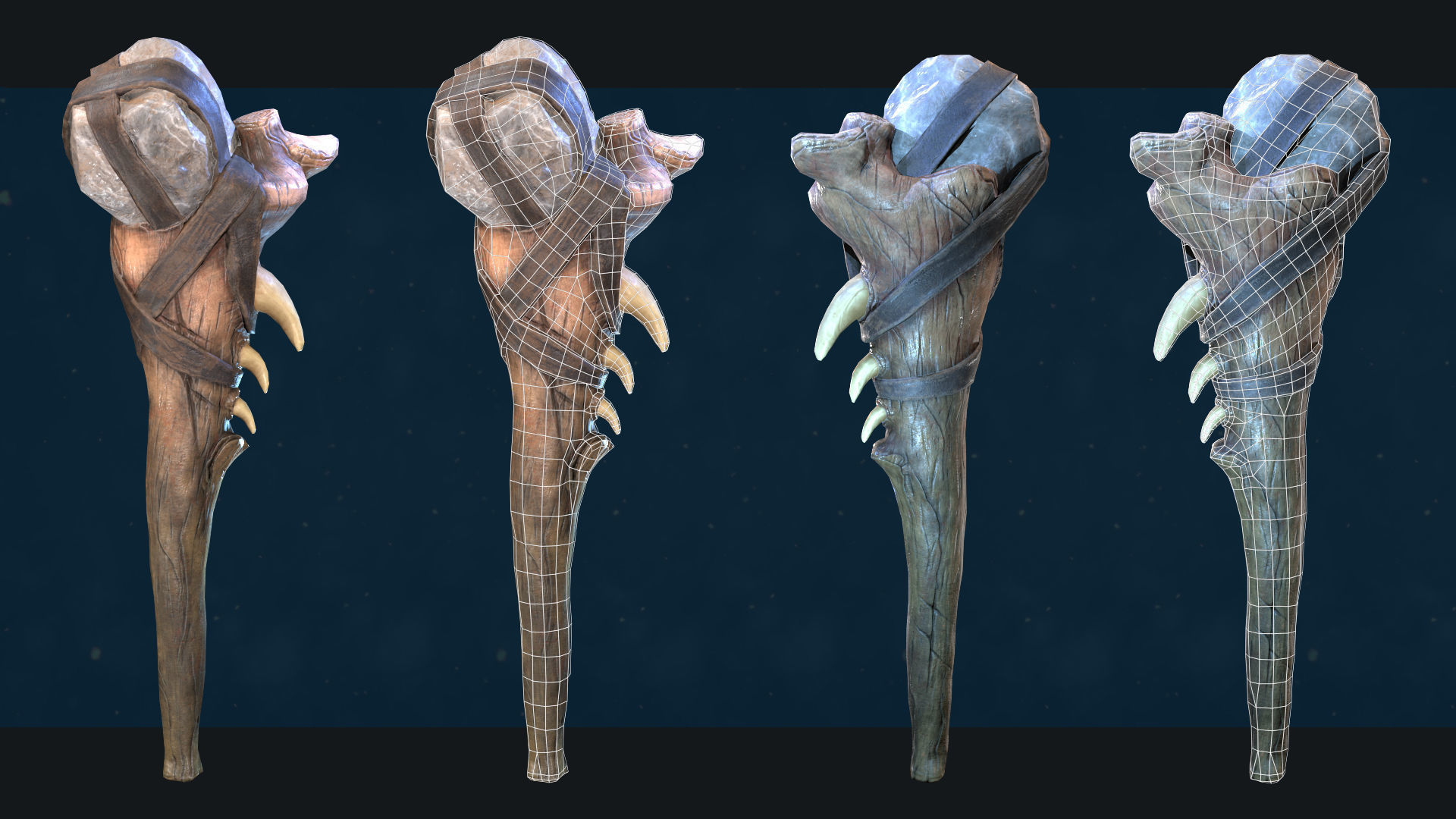 Cyclops Low-poly 3D model_24