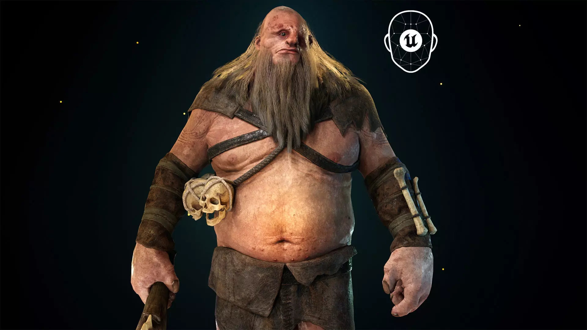 Cyclops Low-poly 3D model_0