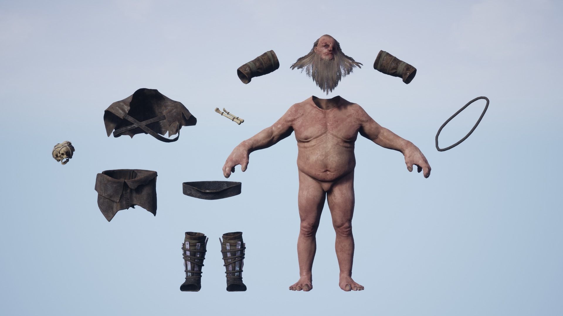 Cyclops Low-poly 3D model_18