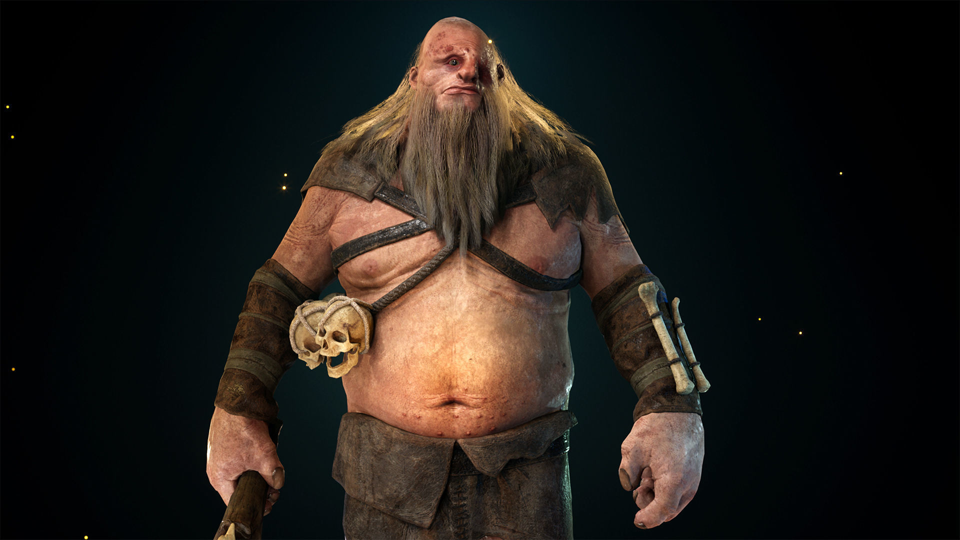 Cyclops Low-poly 3D model_6