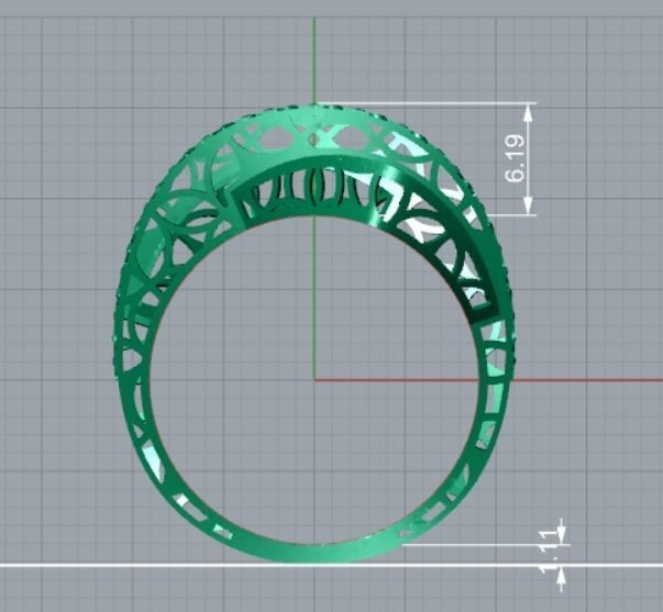 gold ring Free 3D print model_5