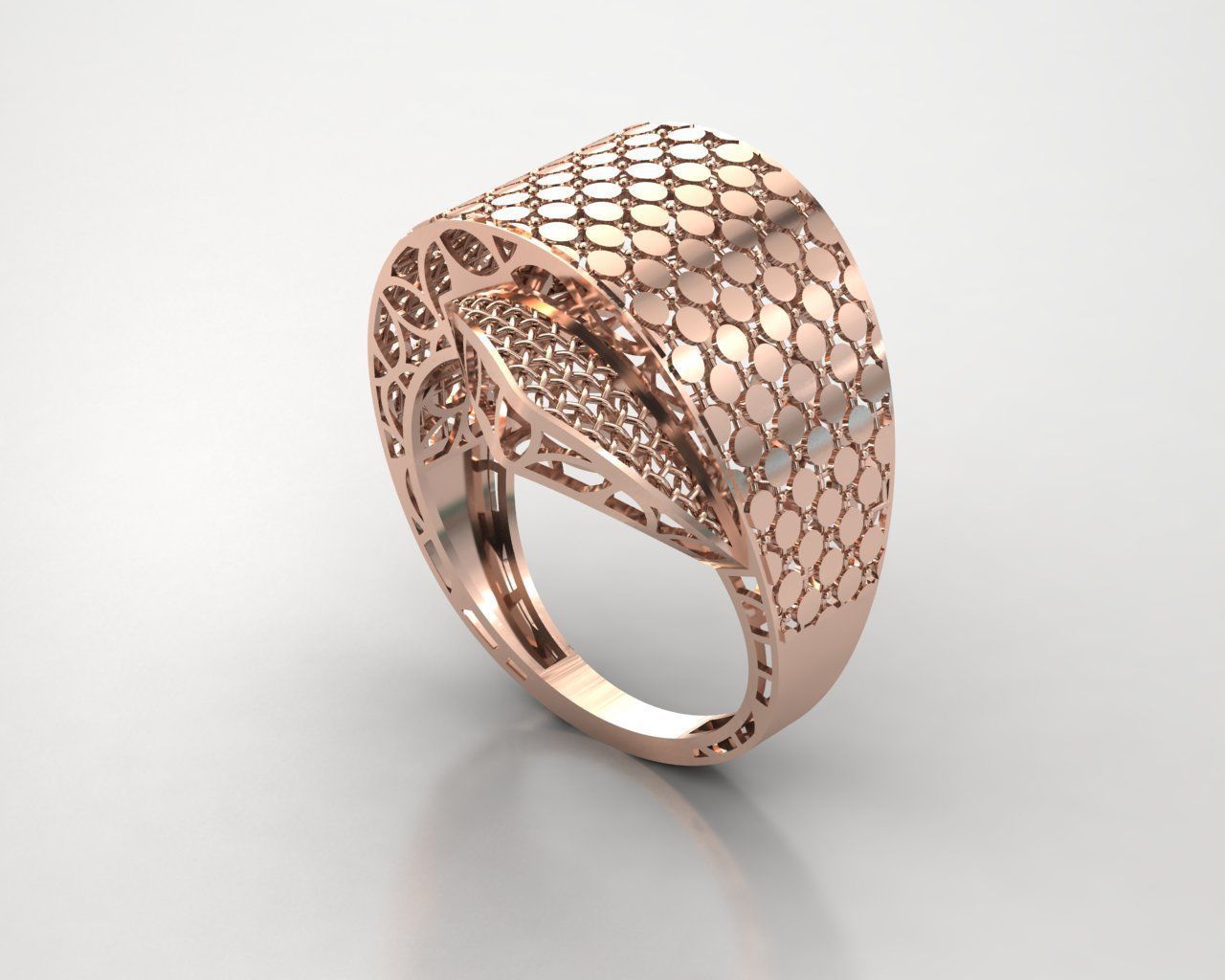 gold ring Free 3D print model_2