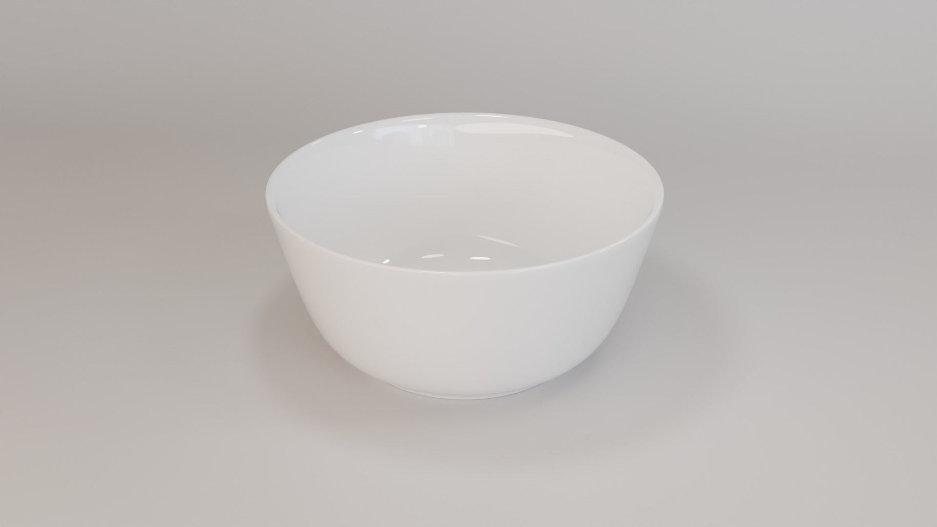 Ceramic Bowl Set 3D model_3