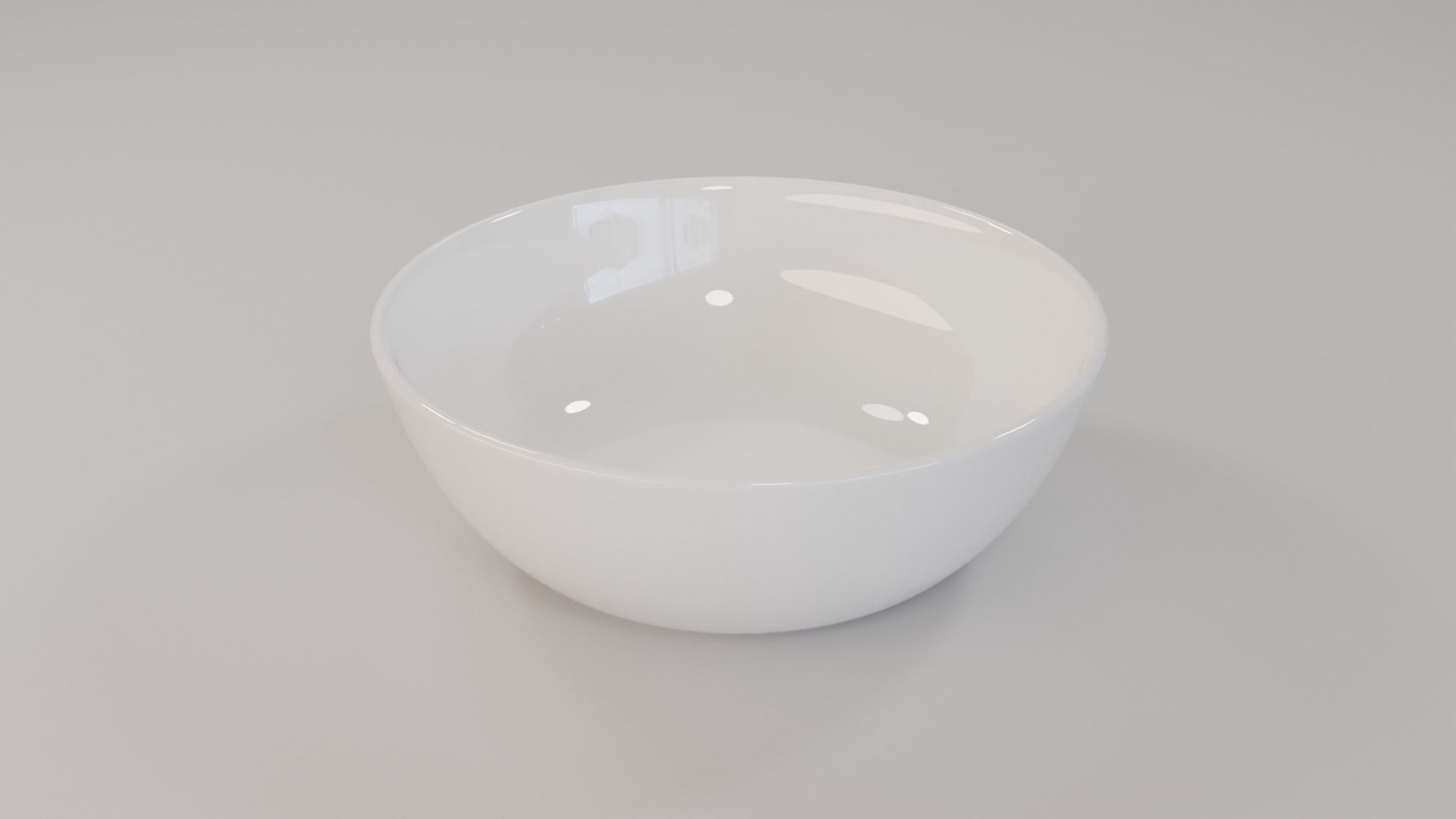 Ceramic Bowl Set 3D model_4