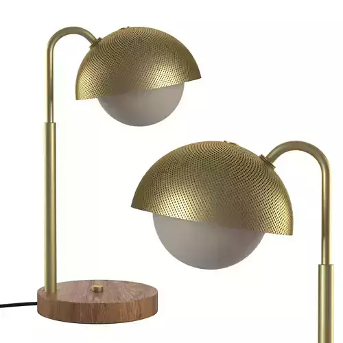 DOME TABLE LAMP PERFORATED