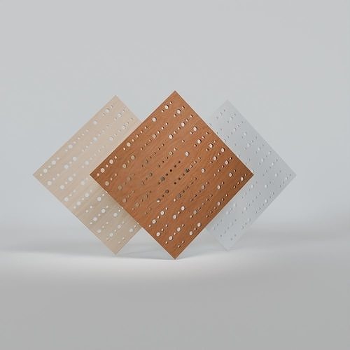 decorative wall panels patten Free low-poly 3D model
