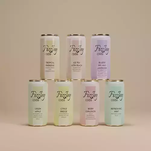 soda drinks in cans FizzJoy