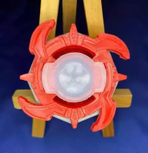 BEYBLADE CYBER DRANZER PROTOTYPE - COMPLETE - ANIME SERIES 3D print model
