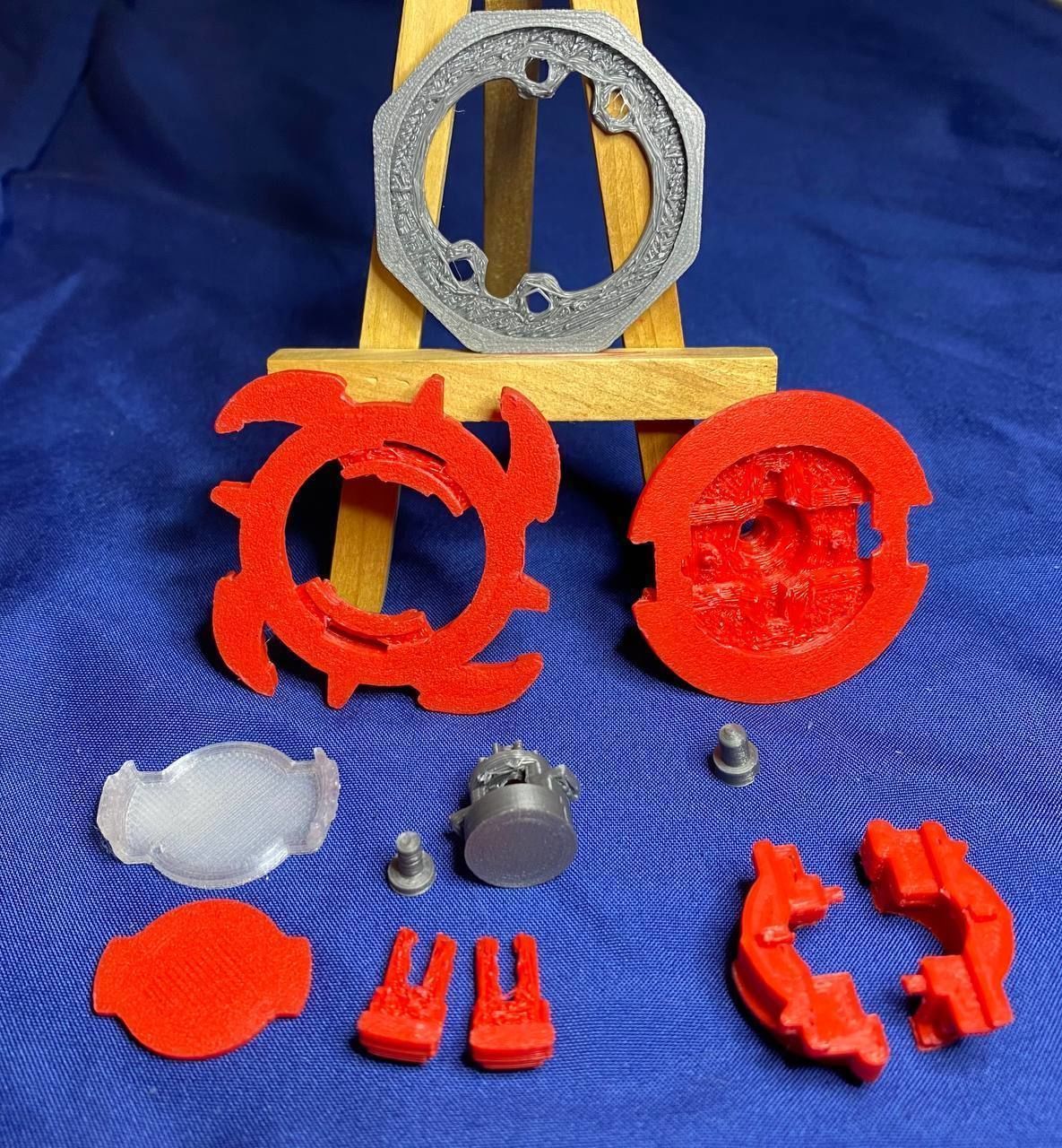 BEYBLADE CYBER DRANZER PROTOTYPE - COMPLETE - ANIME SERIES 3D print model_3