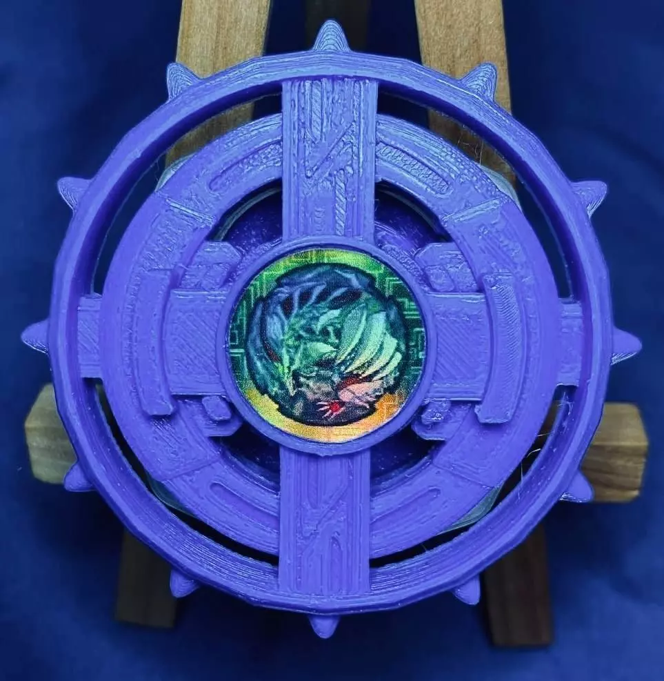 BEYBLADE CYBER DRAGOON PROTOTYPE - COMPLETE - ANIME SERIES 3D print model_0