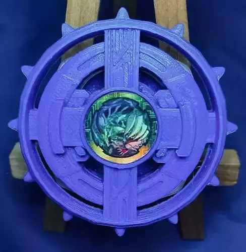 BEYBLADE CYBER DRAGOON PROTOTYPE - COMPLETE - ANIME SERIES 3D print model