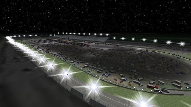 Gateway International Speedway Game Ready Low-poly 3D model_3