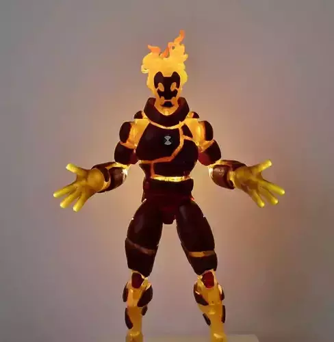 Heatblast Marvel Legends Ben 10 PERSONAL USE ONLY