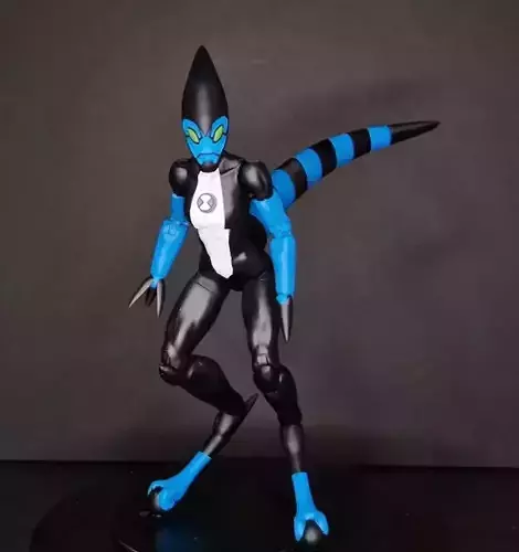 XLR8 custom figure kit Ben 10 PERSONAL USE ONLY