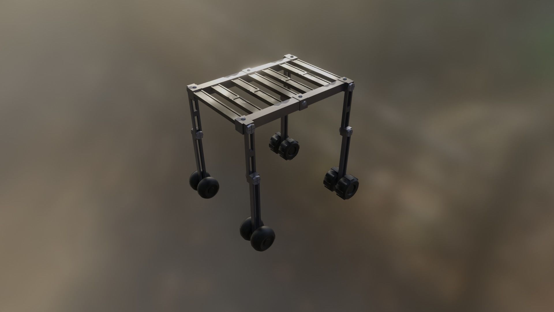 MECHANICAL ROBOT Low-poly 3D model_19