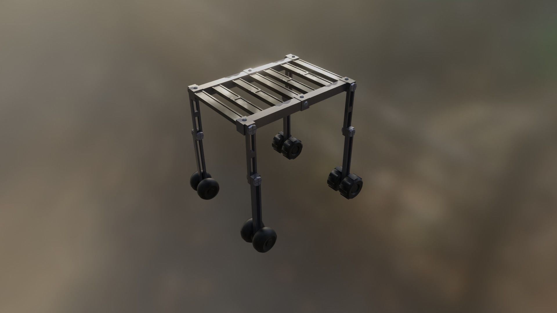 MECHANICAL ROBOT Low-poly 3D model_18