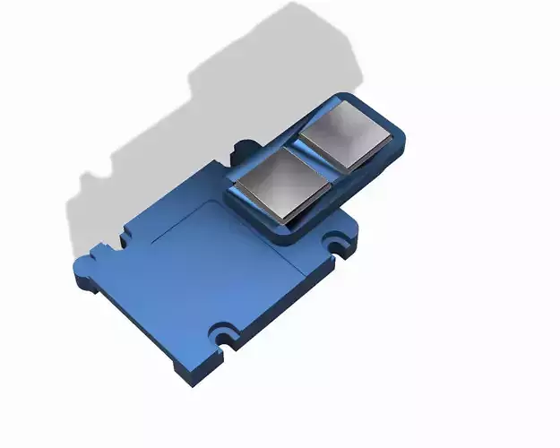 INNER FOR BILLETBOX SQUARE BUTTON 3D print model