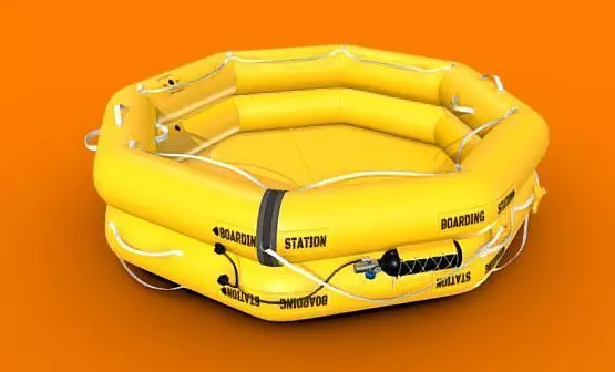 Emergency Raft 3D model_0