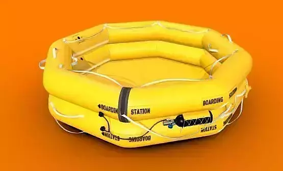 Emergency Raft 3D model