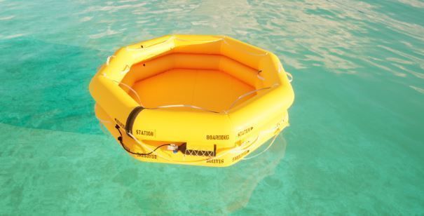 Emergency Raft 3D model_1