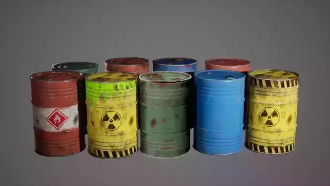Oil Drum Barrel Pack