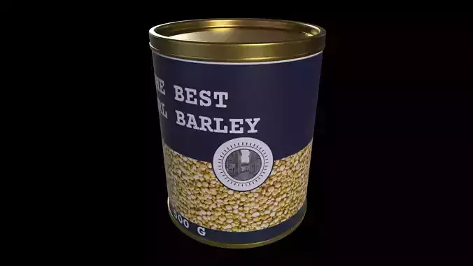 Pearl Barley - GAME READY PBR Low-poly 3D model