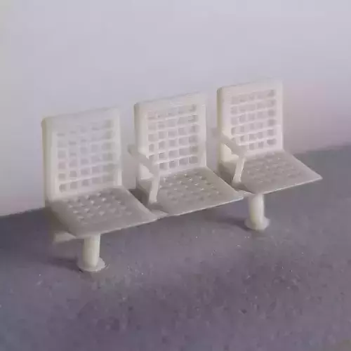 H0 Platform benches Style 2 3D print model