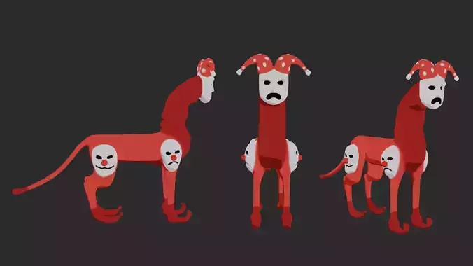 SCP- CLOWN  3D model