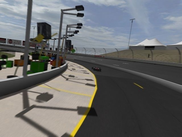 Iowa Speedway Game Ready Low-poly 3D model_3