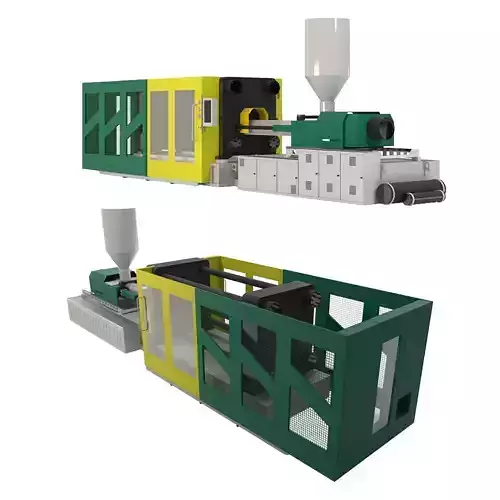 Injection Molding Machine 3D model