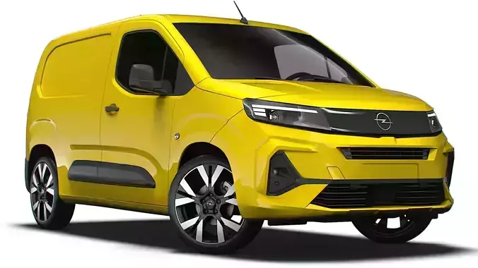Opel Combo Van SWB 2024 3D model