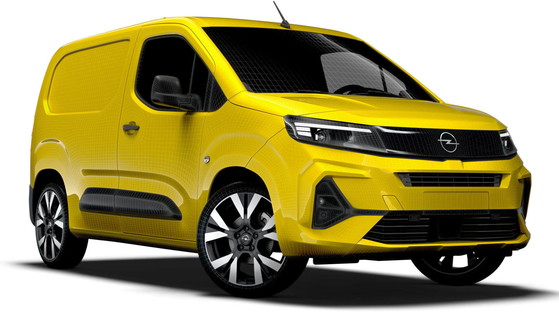 Opel Combo Van SWB 2024 3D model_10
