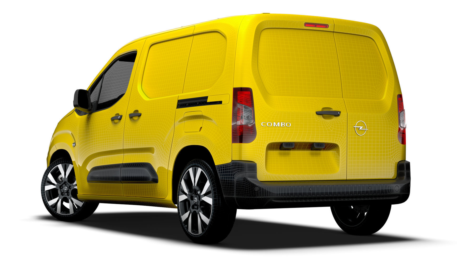 Opel Combo Van SWB 2024 3D model_27