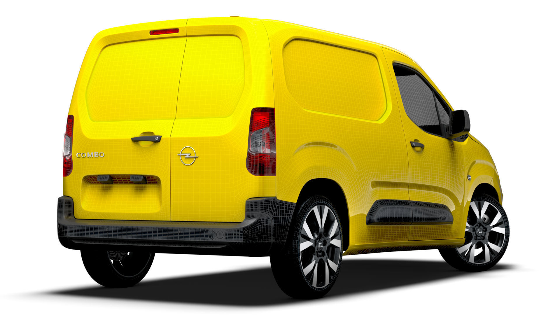 Opel Combo Van SWB 2024 3D model_24